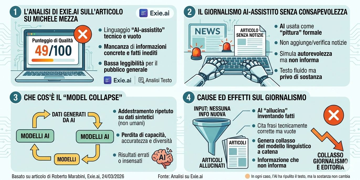 Questa infografica è stata generata dall'intelligenza artificiale. Ottima sintesi, ben organizzata, ma sostanzialmente incomprensibile: in perfetto stile AI.